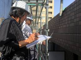 ブログ：外壁タイル：タイル面改修