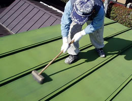 トタン屋根はケレンが最も重要です