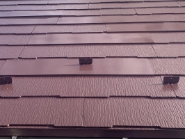 ガルバリウム鋼板でカバー