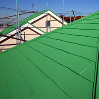 [屋根プラン] ナノシリコンプラン：ルーフピアニ 施工事例