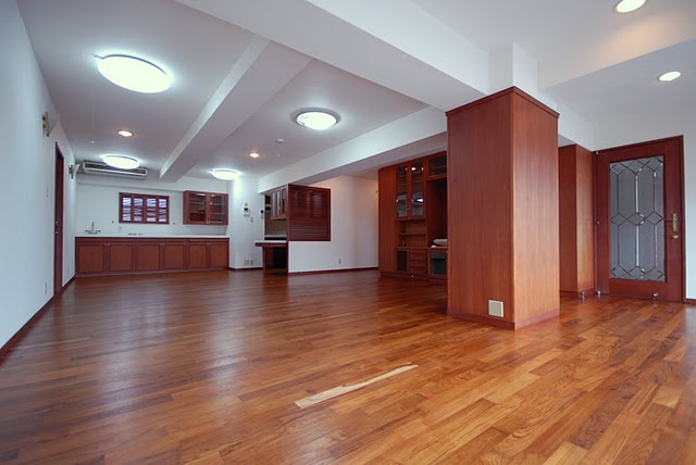 オスモフロアークリアーにて施工