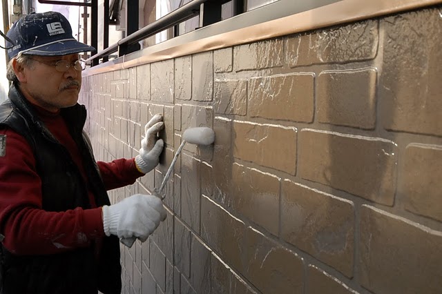 UVプロテクトクリヤーにて施工