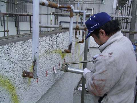 エポキシ樹脂注入