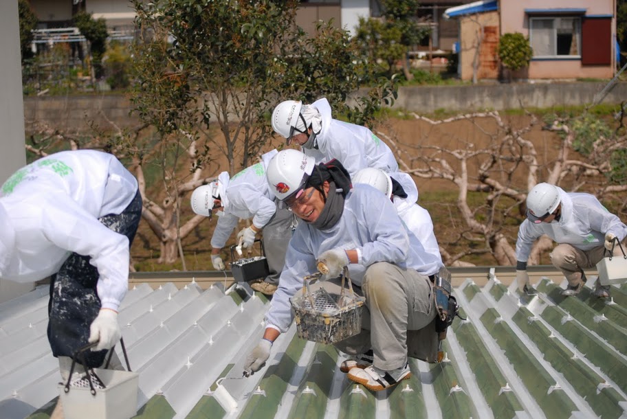プライマー（錆止め塗料）塗布