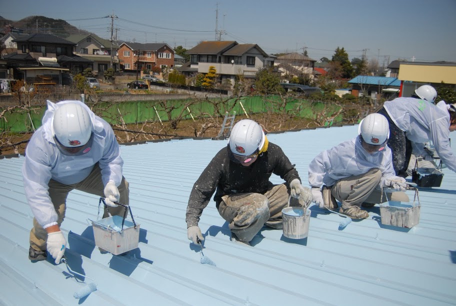 上塗り（上塗り2 回目）