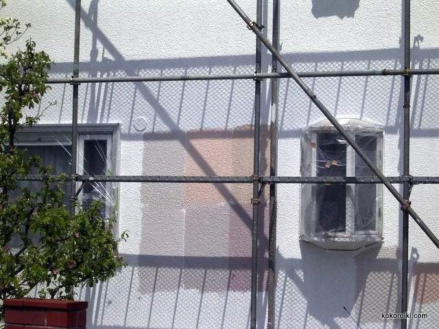 試験塗装（色合わせ）